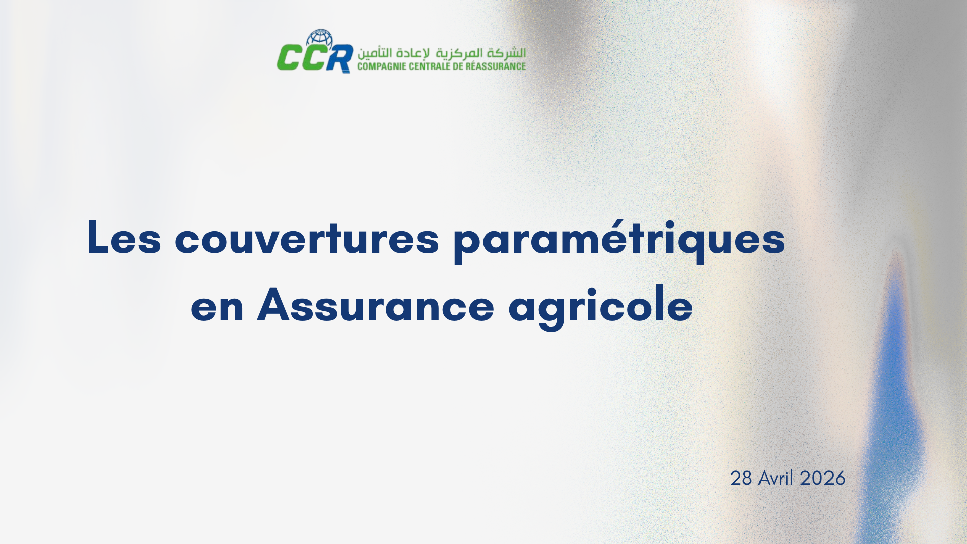 Les couvertures paramétriques en Assurance agricole